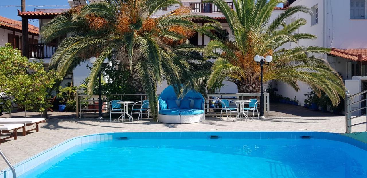 Hotel Mando Marathókampos Extérieur photo